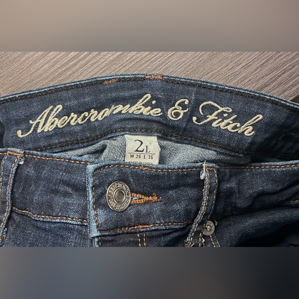 Abercrombie Jeans - dark blue, size 2, boot cut